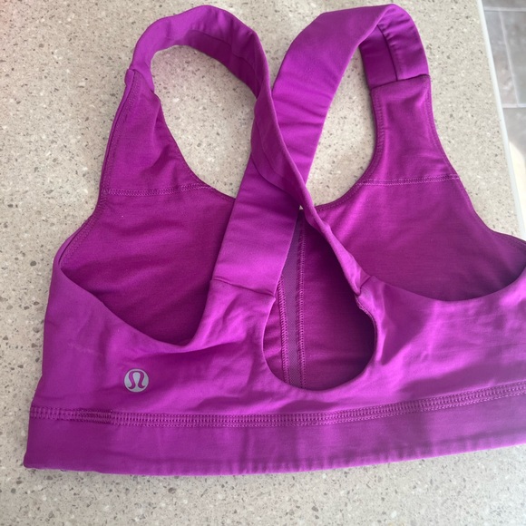 lululemon athletica Purple Sports Bra - Picture 2 of 3